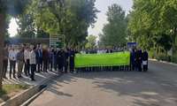 برگزاری همایش پیاده روی کارکنان سازمان جهادکشاورزی آذربایجان غربی
